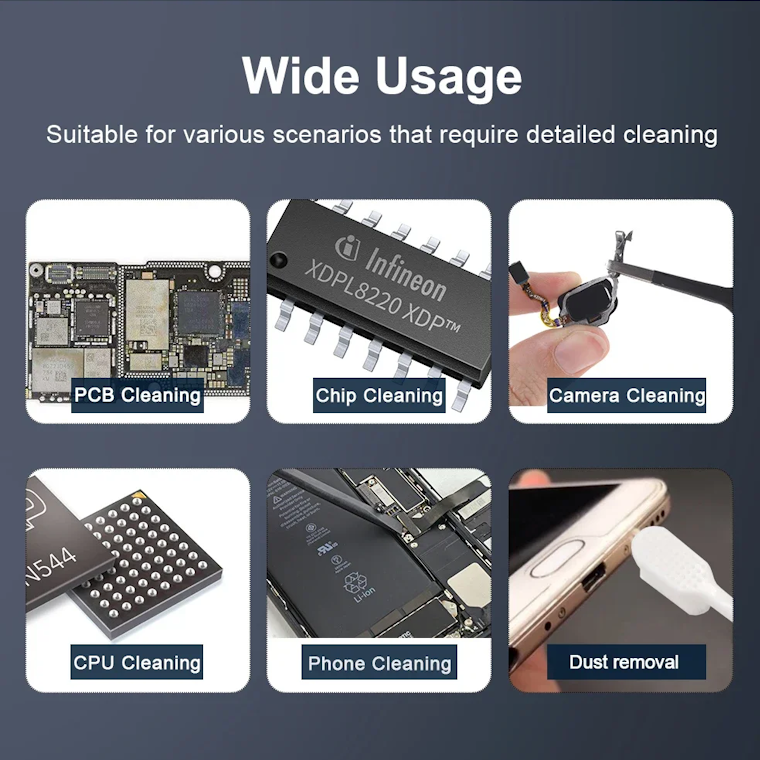 BEST Anti-Static Cleaning Brush with Soft Bristles – White ESD-Safe Dust Removal Tool for Phone Repair, PCB Cleaning, Camera Lens, and Electronics Maintenance