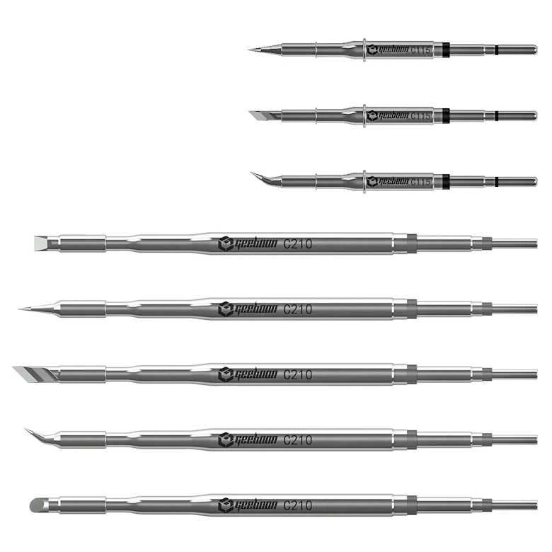 GEEBOON C210 Soldering Iron Tips JBC Compatible